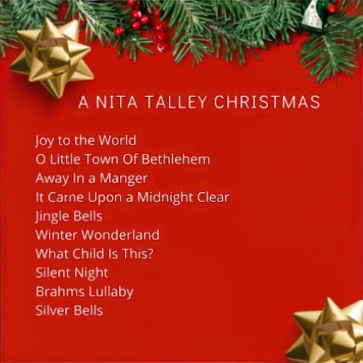 A Nita Talley Christmas - CD back cover