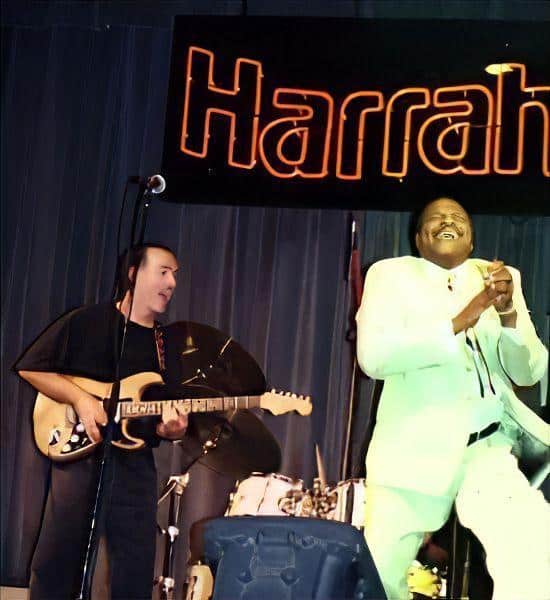 Gary Talley performing with Billy Preston