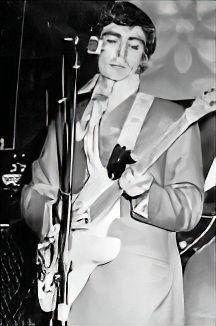 Gary onstage in 1968 with The Box Tops at Trudy Heller's 